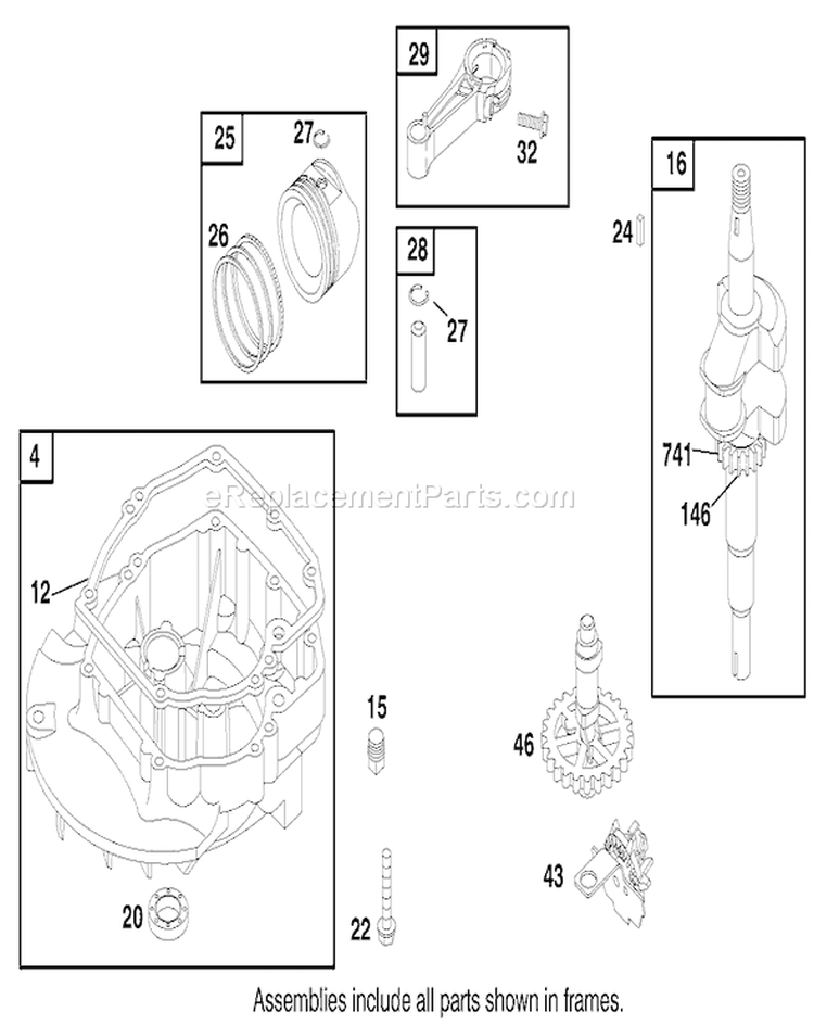 Page D Diagram and Parts List for 20487 8900001-8999999 - 1998 Toro Lawn Mower
