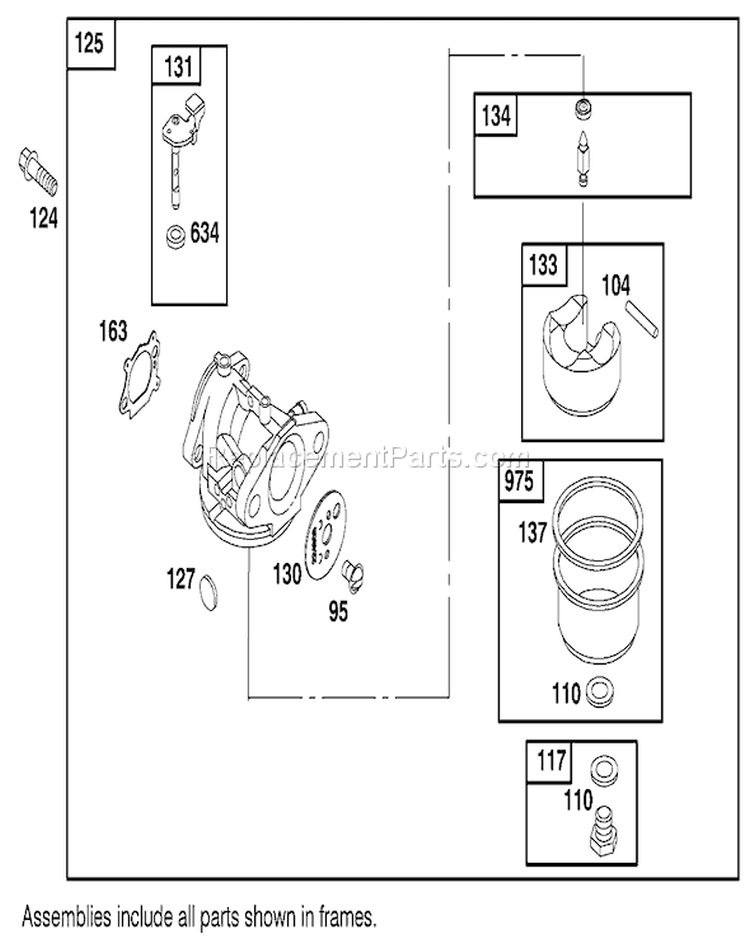 Page E Diagram and Parts List for 20487 9900001-9999999 - 1999 Toro Lawn Mower