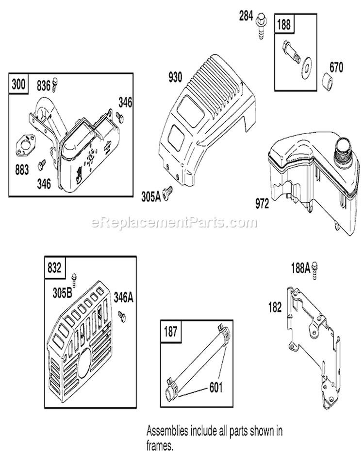 Page G Diagram and Parts List for 20487 9900001-9999999 - 1999 Toro Lawn Mower