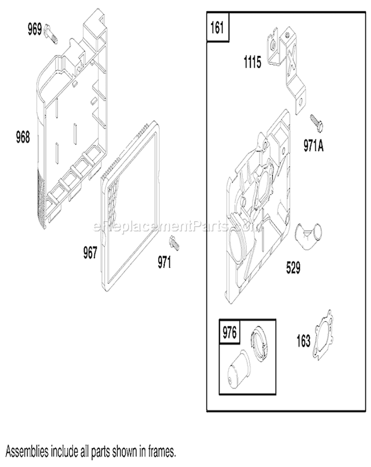Page G Diagram and Parts List for 20489 8900001-8999999 - 1998 Toro Lawn Mower