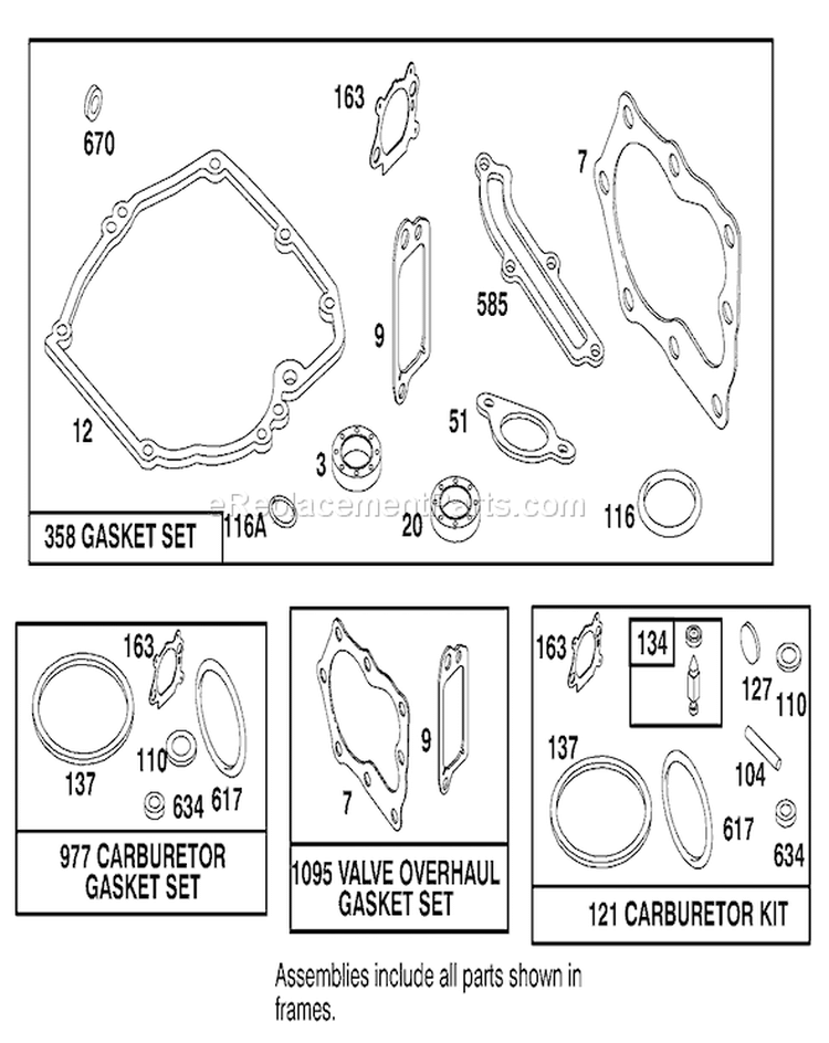 Page L Diagram and Parts List for 20490 8900001-8999999 - 1998 Toro Lawn Mower