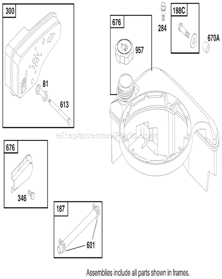 Page G Diagram and Parts List for 20494 8900001-8999999 - 1998 Toro Lawn Mower