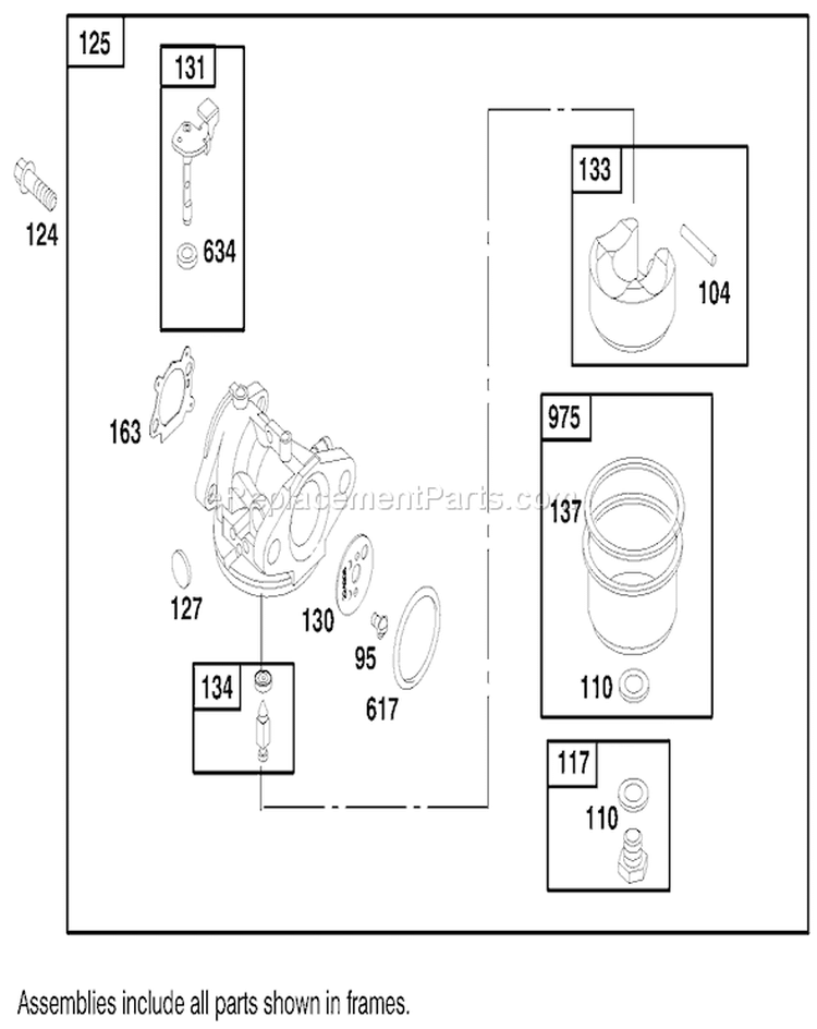 Page D Diagram and Parts List for 20495 8900001-8999999 - 1998 Toro Lawn Mower