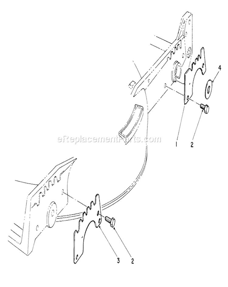 Wear Plate Kit Diagram and Parts List for 20526C 7000001-7999999 - 1987 Toro Lawn Mower