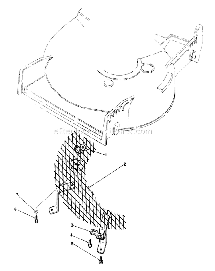 Leaf Shredder Kit Diagram and Parts List for 20526C 9000001-9999999 - 1989 Toro Lawn Mower