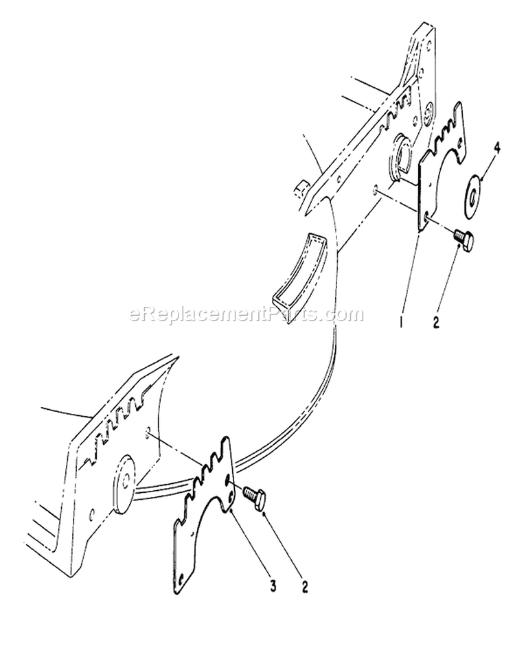 Wear Plate Kit Diagram and Parts List for 20526 7000001-7999999 - 1987 Toro Lawn Mower