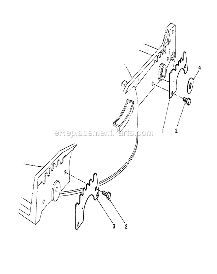 Wear Plate Kit Diagram and Parts List for 20526 8000001-8999999 - 1988 Toro Lawn Mower