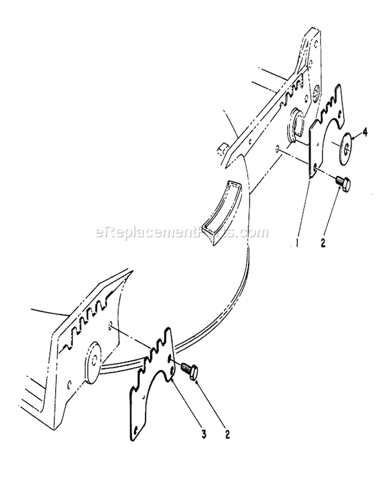 Wear Plate Kit Diagram and Parts List for 20532 9000001-9999999 - 1989 Toro Lawn Mower