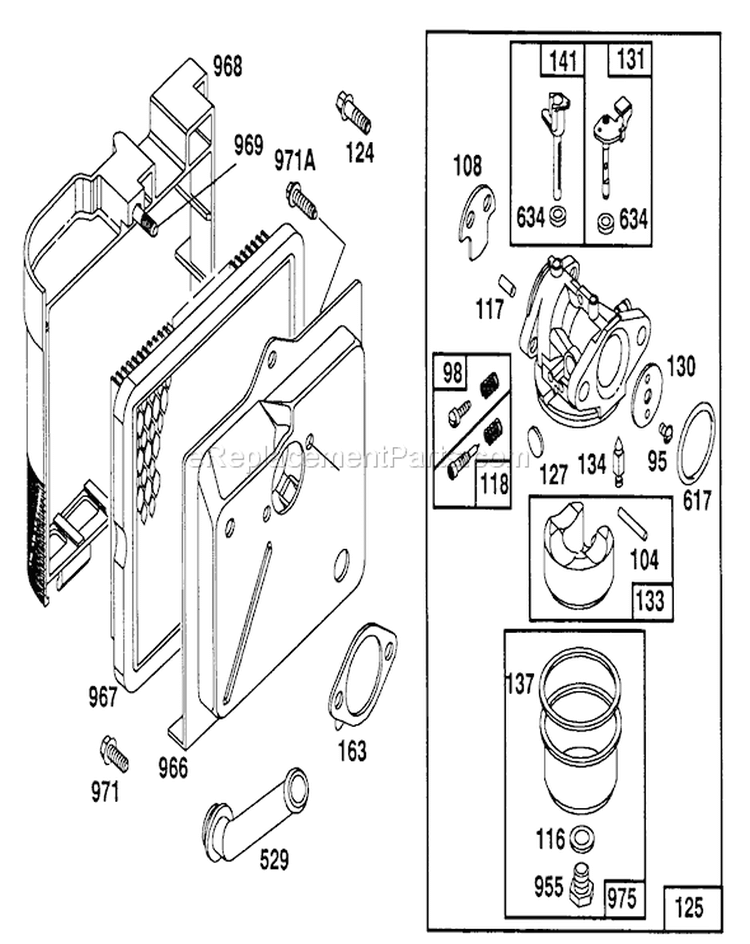 Page D Diagram and Parts List for 20563 1000001-1999999 - 1991 Toro Lawn Mower