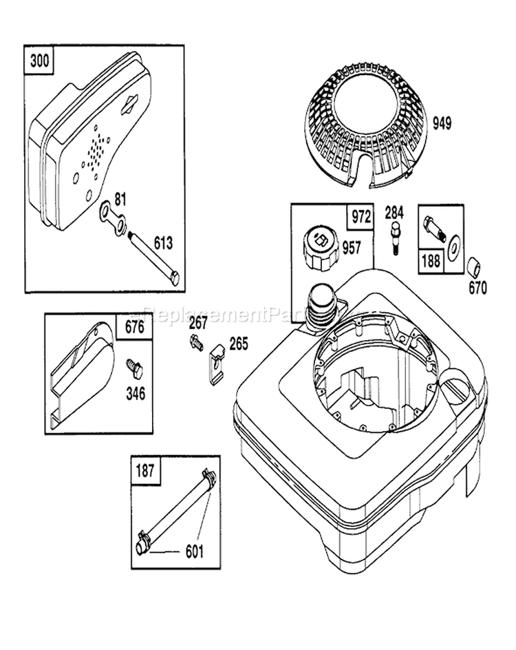 Page H Diagram and Parts List for 20563 1000001-1999999 - 1991 Toro Lawn Mower