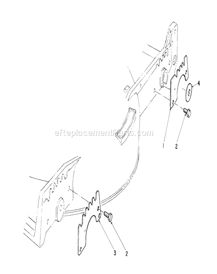 Wear Plate Kit Diagram and Parts List for 20581 7000001-7999999 - 1987 Toro Lawn Mower