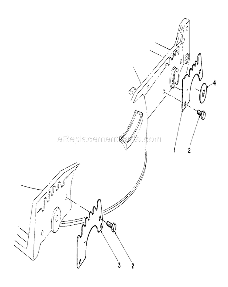 Wear Plate Kit Diagram and Parts List for 20581 8000001-8999999 - 1988 Toro Lawn Mower