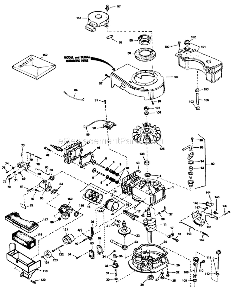 Page D Diagram and Parts List for 20586 6000001-6999999 - 1986 Toro Lawn Mower