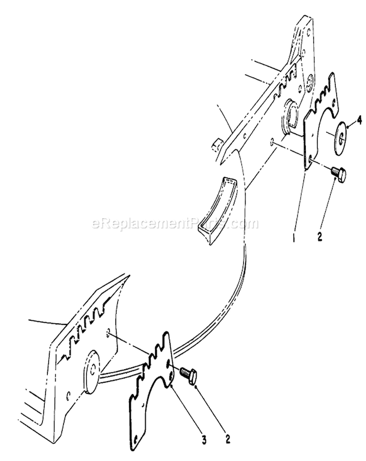 Wear Plate Kit Diagram and Parts List for 20588 5000001-5999999 - 1985 Toro Lawn Mower