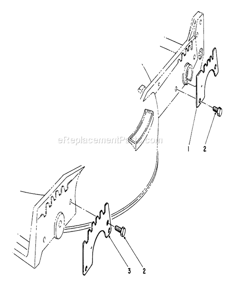 Wear Plate Kit Diagram and Parts List for 20622 8000001-8999999 - 1988 Toro Lawn Mower