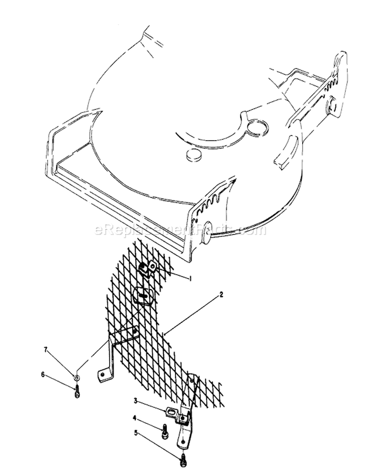 Leaf Shredder Kit Diagram and Parts List for 20627C 8000001-8999999 - 1988 Toro Lawn Mower