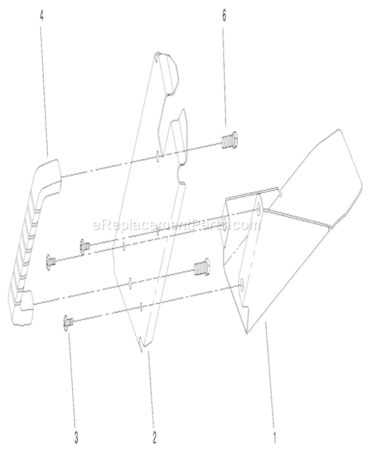 Recycler Plug Assembly Diagram and Parts List for 20652 200000001-200999999 - 2000 Toro Lawn Mower