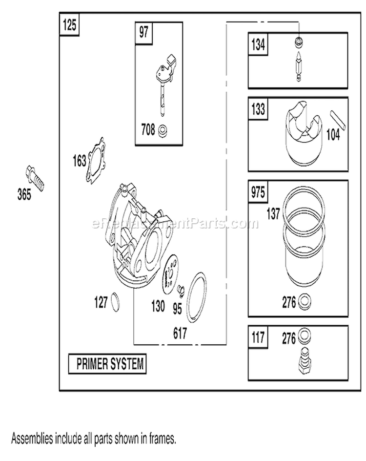 Page E Diagram and Parts List for 20652 200000001-200999999 - 2000 Toro Lawn Mower