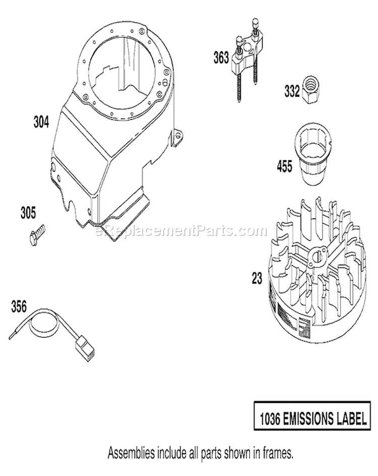 Page H Diagram and Parts List for 20652 210000435-210999999 - 2001 Toro Lawn Mower