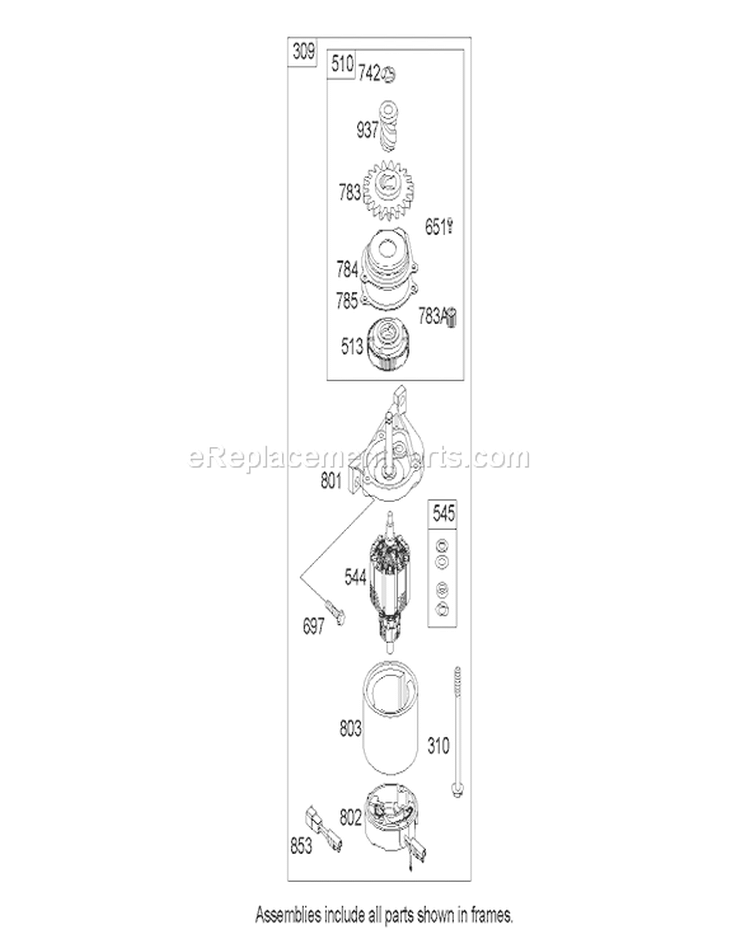 Page R Diagram and Parts List for 20655 250000001-250999999 - 2005 Toro Lawn Mower