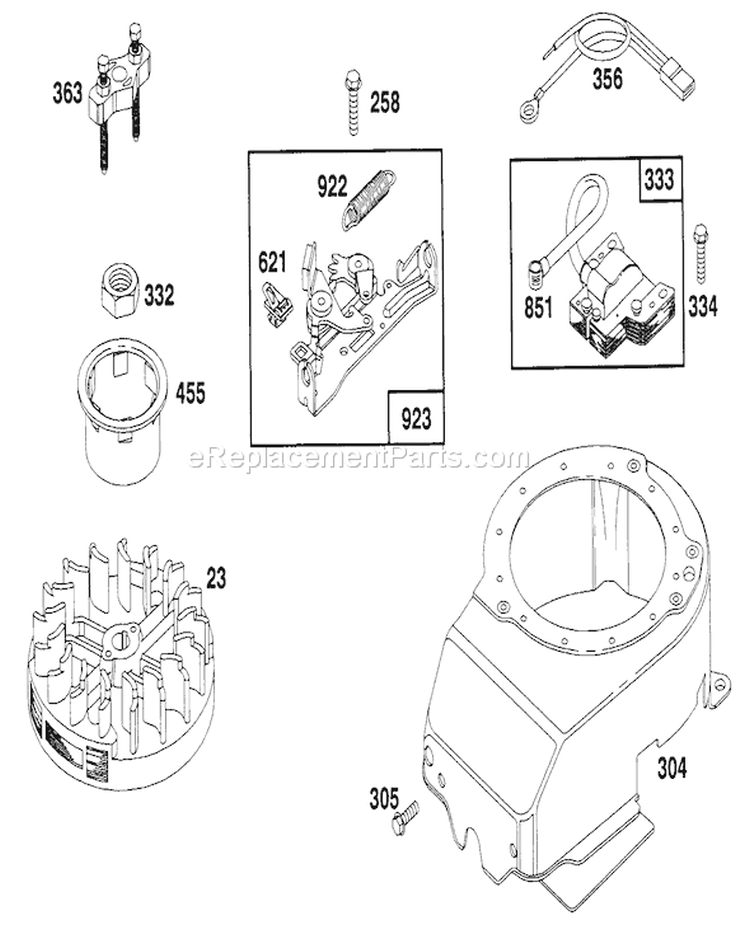 Page G Diagram and Parts List for 20668 1000001-1999999 - 1991 Toro Lawn Mower