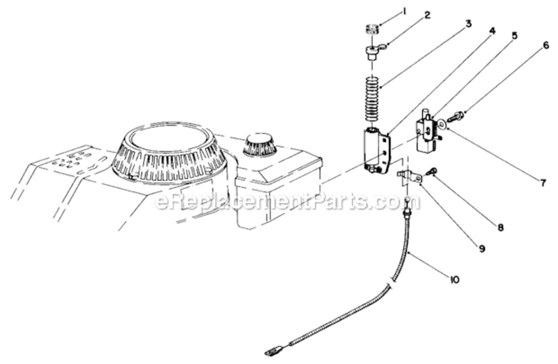 Brake_Assembly Diagram and Parts List for 20680 3000001-3999999 Toro Lawn Mower