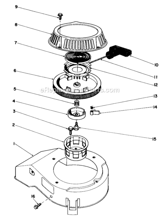 Page N Diagram and Parts List for 20680 3000001-3999999 Toro Lawn Mower