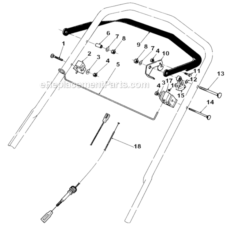 Page P Diagram and Parts List for 20680 3000001-3999999 Toro Lawn Mower