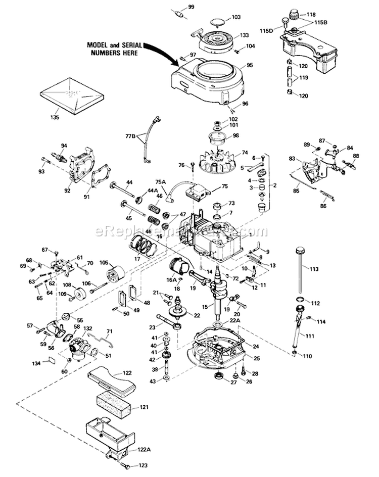 Page C Diagram and Parts List for 20692 0000001-0999999 - 1990 Toro Lawn Mower
