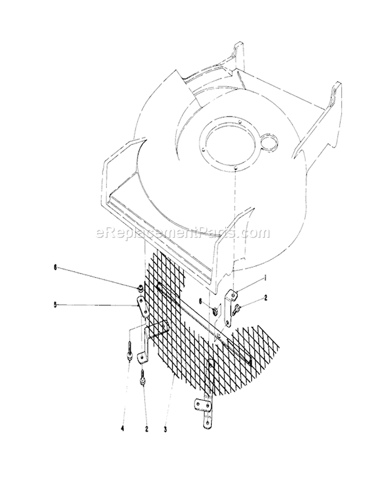 Leaf Shredder Kit Diagram and Parts List for 20710 1000001-1999999 - 1981 Toro Lawn Mower