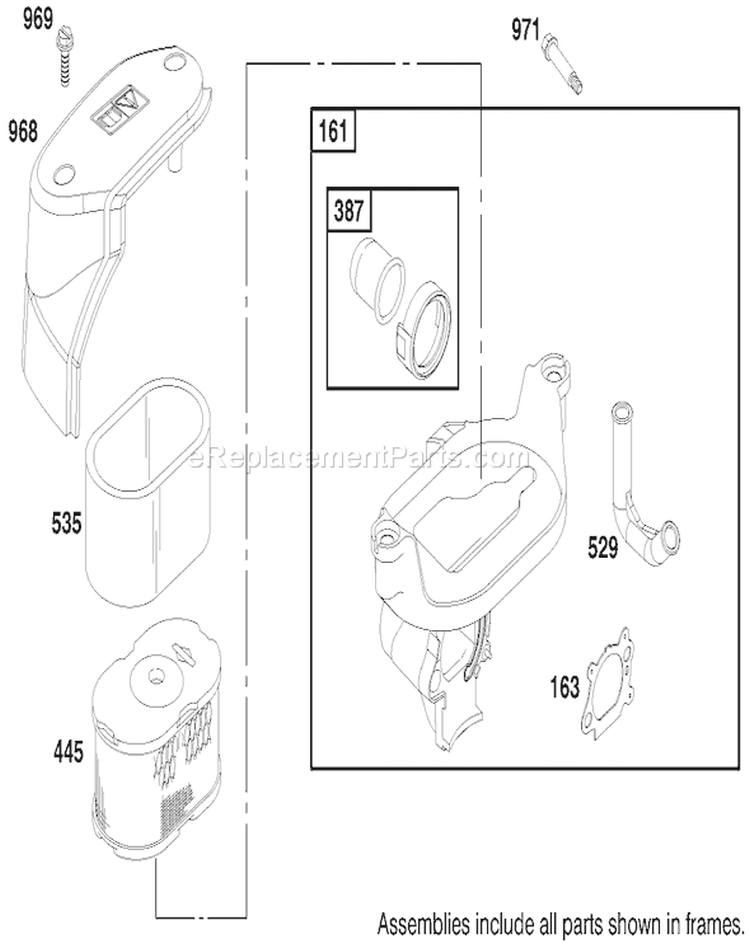 Page F Diagram and Parts List for 20712 7900001-7999999 - 1997 Toro Lawn Mower