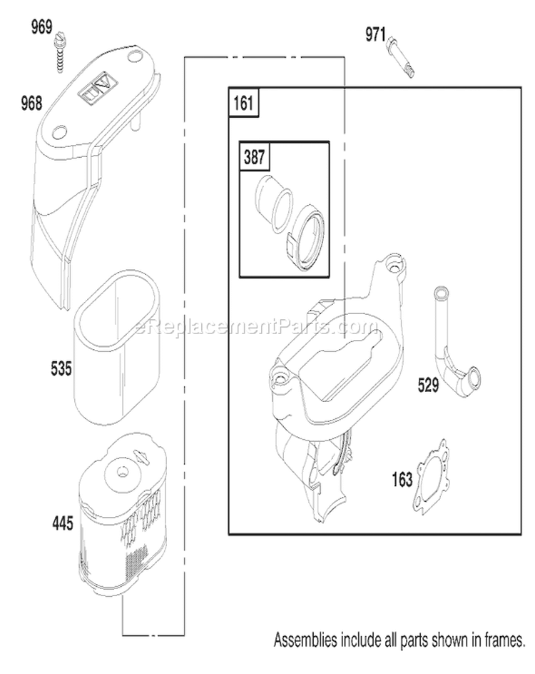 Page E Diagram and Parts List for 20713 8900001-8999999 - 1998 Toro Lawn Mower