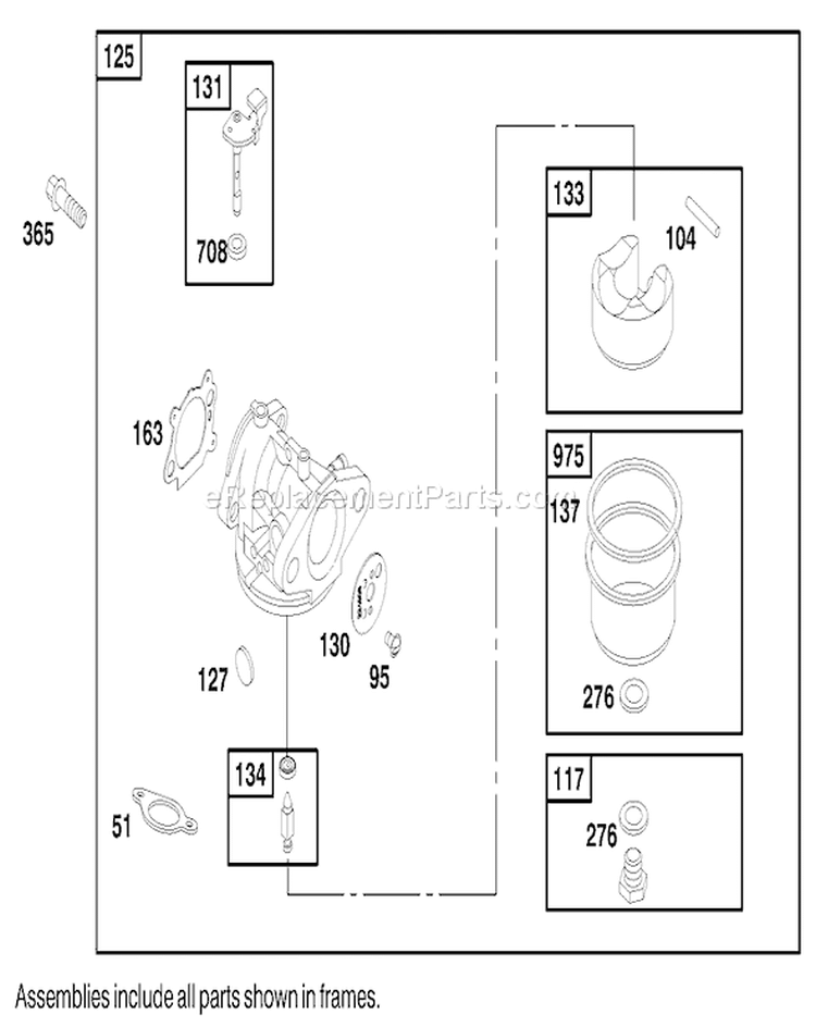 Page D Diagram and Parts List for 20713 9900001-9999999 - 1999 Toro Lawn Mower
