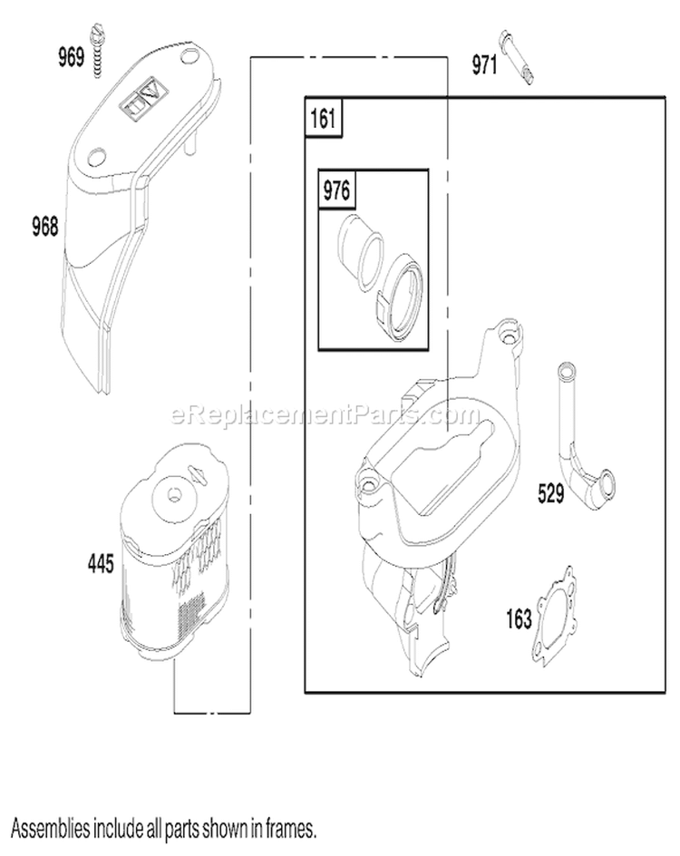 Page E Diagram and Parts List for 20713 9900001-9999999 - 1999 Toro Lawn Mower