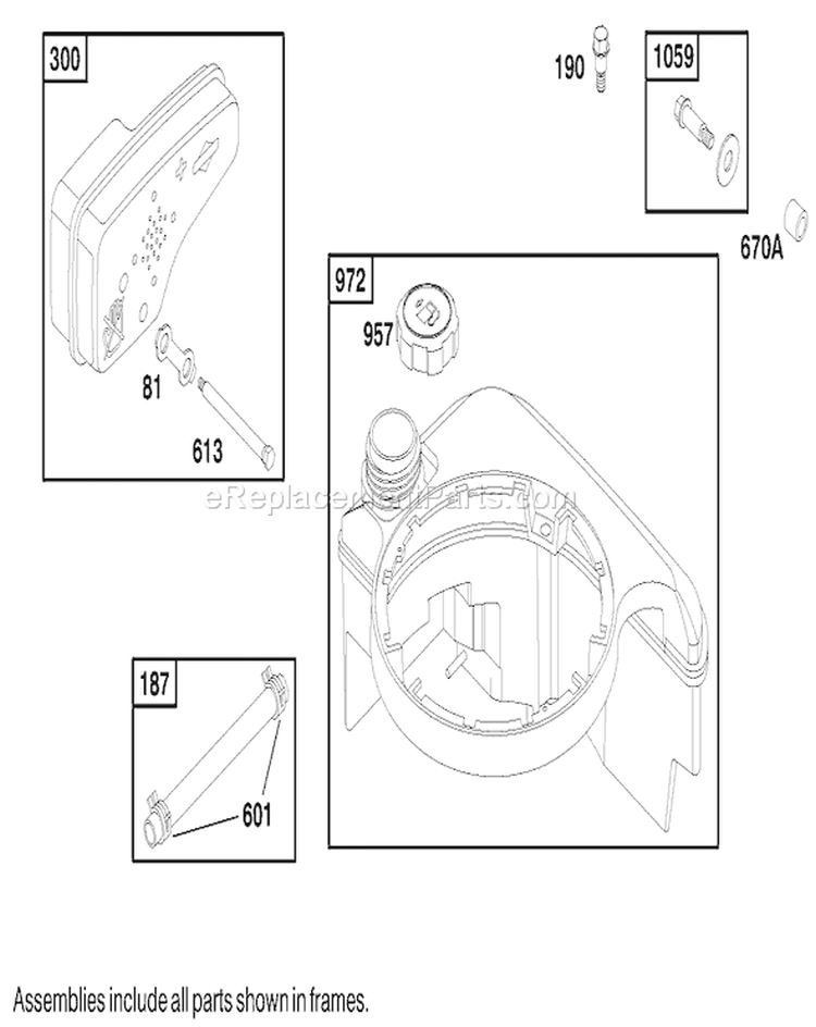 Page H Diagram and Parts List for 20713 9900001-9999999 - 1999 Toro Lawn Mower