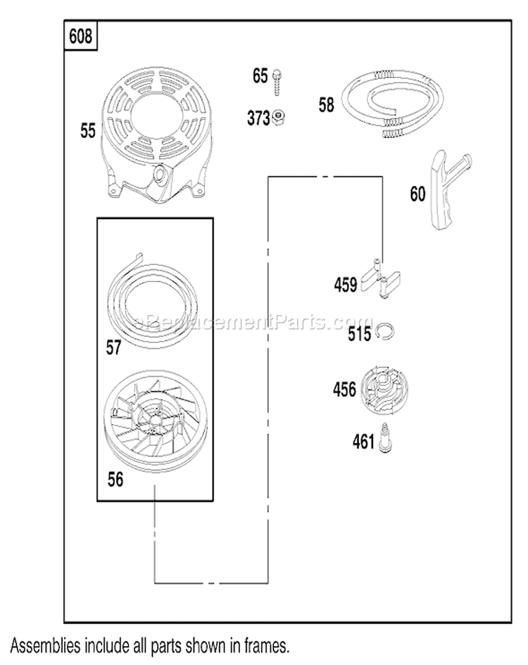 Page I Diagram and Parts List for 20713 9900001-9999999 - 1999 Toro Lawn Mower