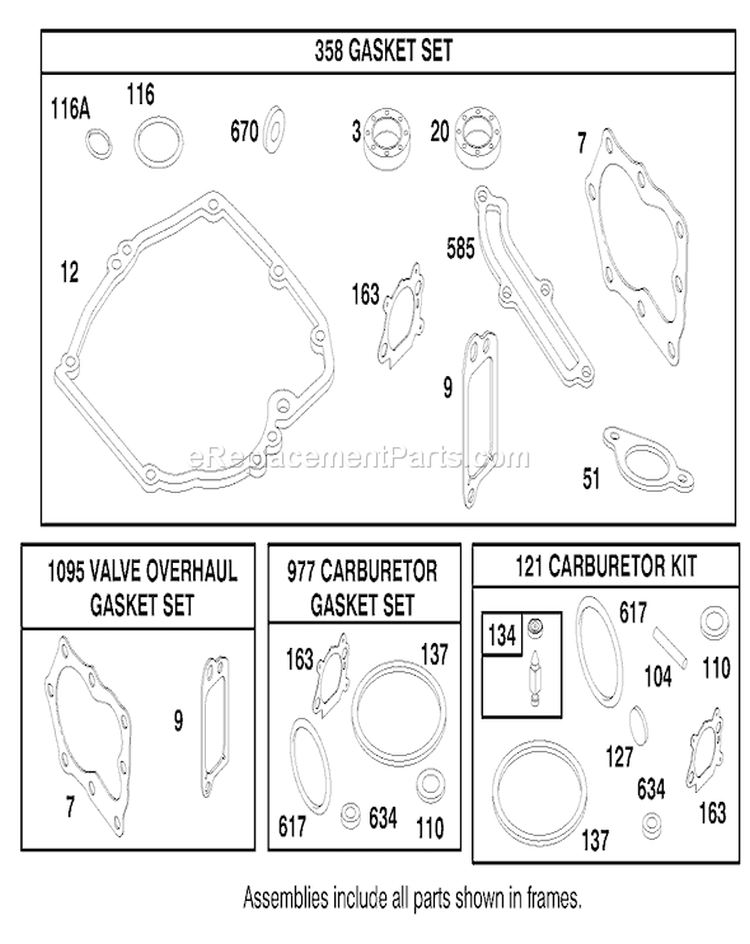 Page J Diagram and Parts List for 20716 8900001-8999999 - 1998 Toro Lawn Mower