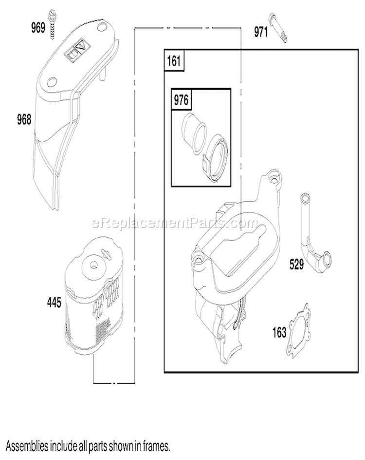 Page E Diagram and Parts List for 20716 9900001-9999999 - 1999 Toro Lawn Mower