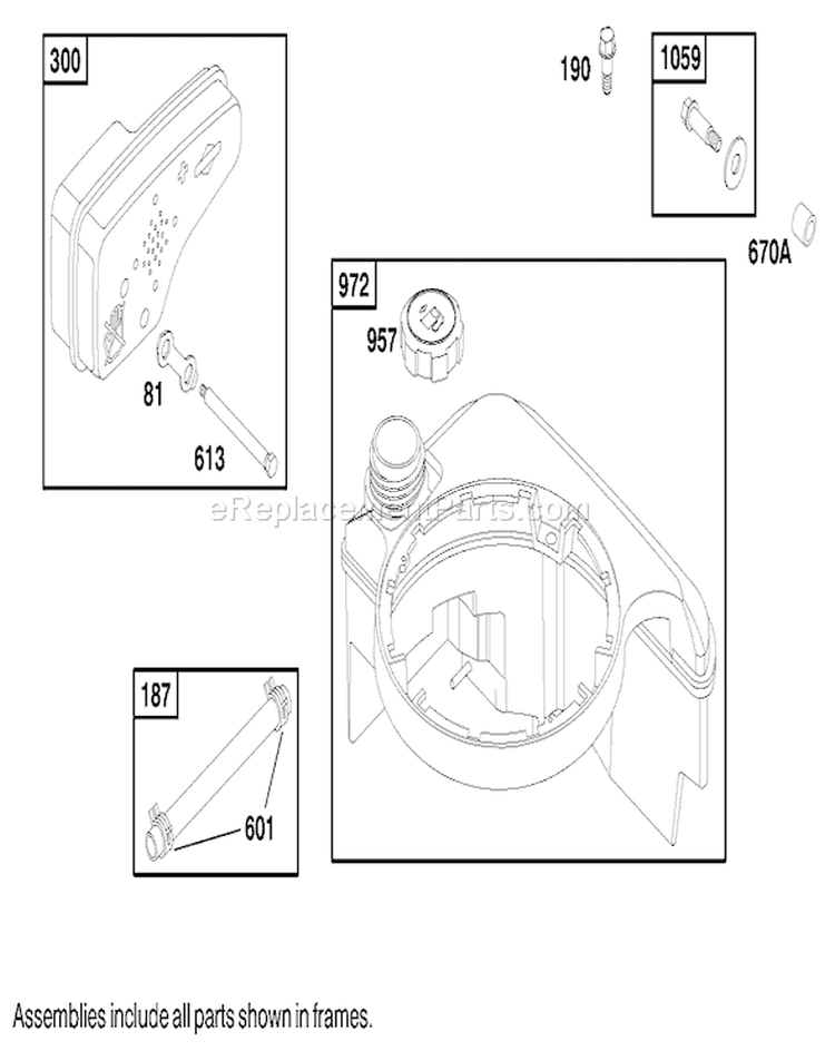 Page H Diagram and Parts List for 20716 9900001-9999999 - 1999 Toro Lawn Mower