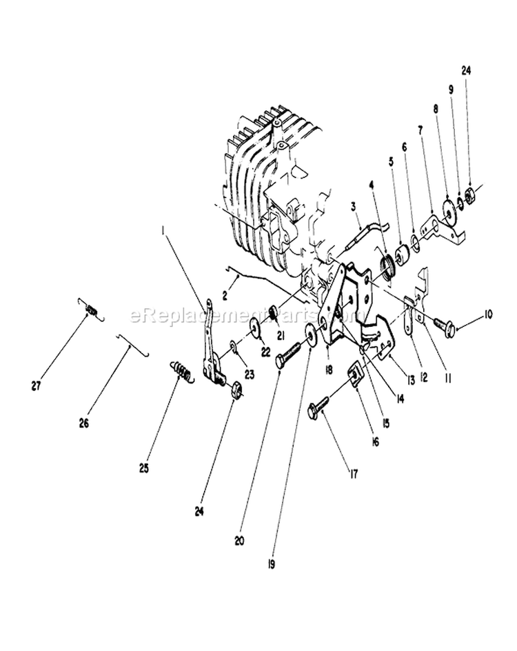 Page I Diagram and Parts List for 20747C 8000001-8999999 - 1988 Toro Lawn Mower