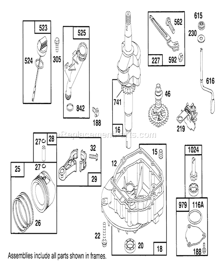 Page C Diagram and Parts List for 20764BC 59000001-59999999 - 1995 Toro Lawn Mower