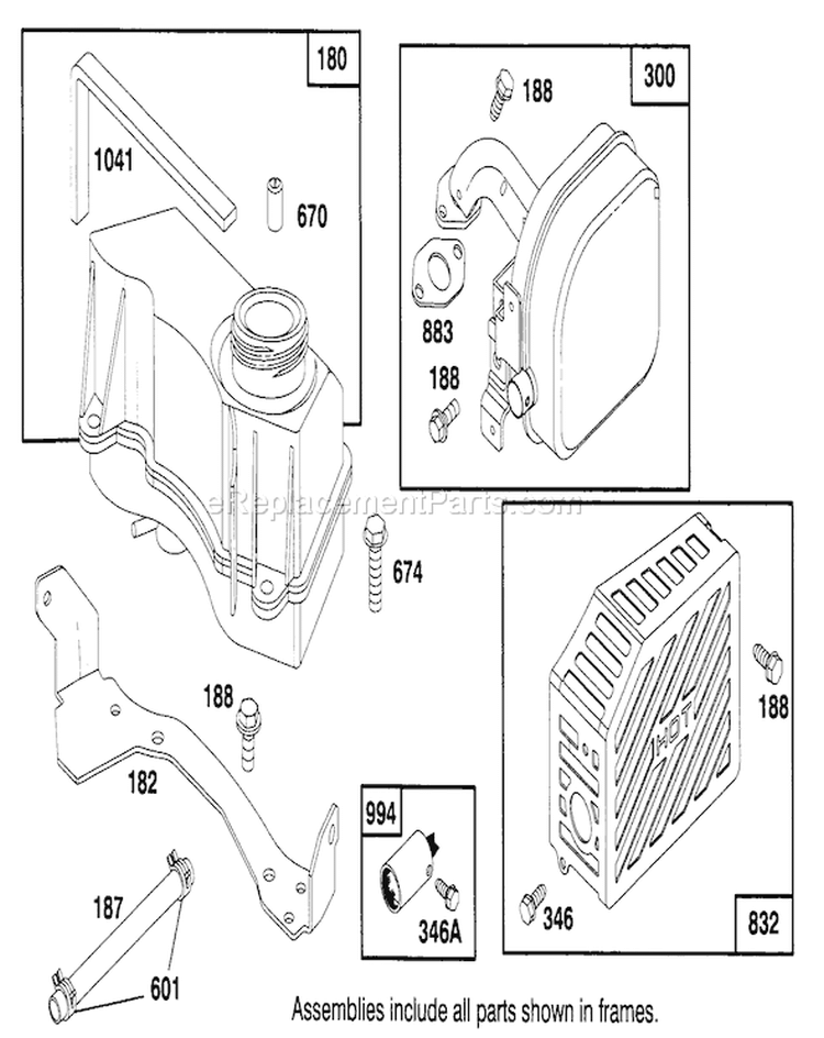 Page H Diagram and Parts List for 20766BC 59000001-59999999 - 1995 Toro Lawn Mower