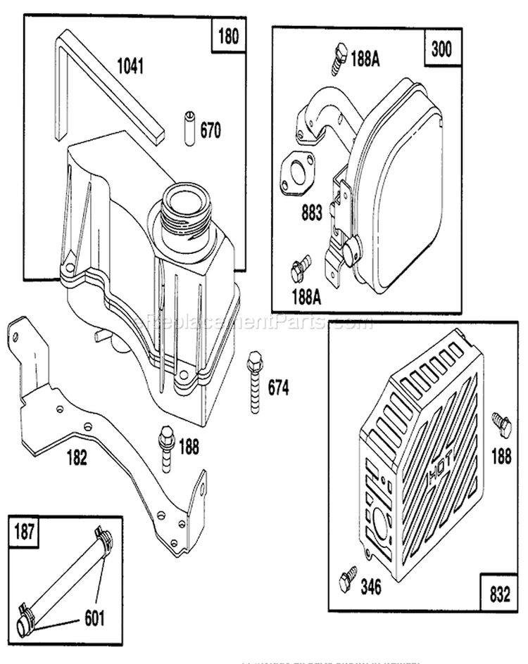 Page G Diagram and Parts List for 20767 6900001-6999999 - 1996 Toro Lawn Mower