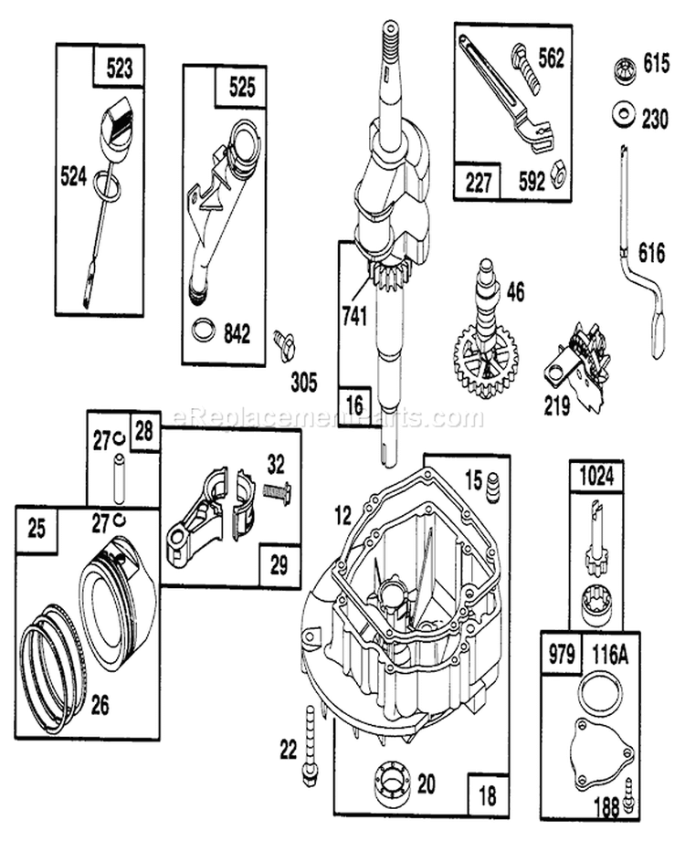 Page C Diagram and Parts List for 20768 6900001-6999999 - 1996 Toro Lawn Mower