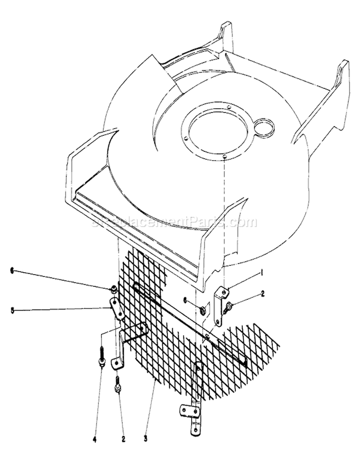 Page H Diagram and Parts List for 20775 1000001-1999999 - 1981 Toro Lawn Mower