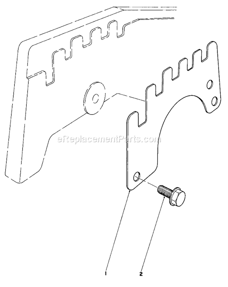 Page K Diagram and Parts List for 20775 2000001-2999999 - 1982 Toro Lawn Mower