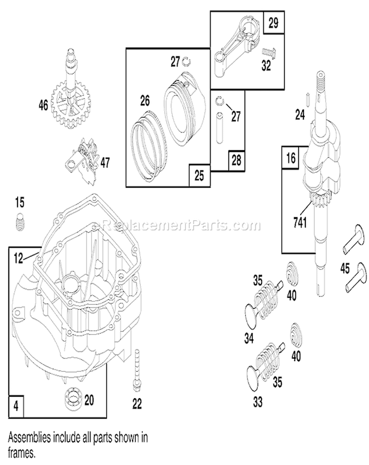 Page D Diagram and Parts List for 20776 7900001-7999999 - 1997 Toro Lawn Mower