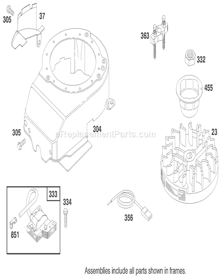 Page I Diagram and Parts List for 20776 7900001-7999999 - 1997 Toro Lawn Mower