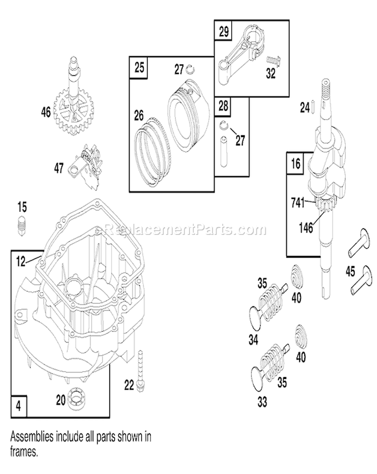 Page D Diagram and Parts List for 20776 8900001-8999999 - 1998 Toro Lawn Mower