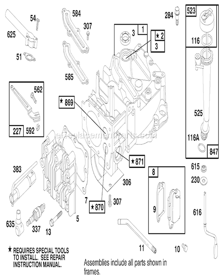 Page C Diagram and Parts List for 20776 9900001-9999999 - 1999 Toro Lawn Mower